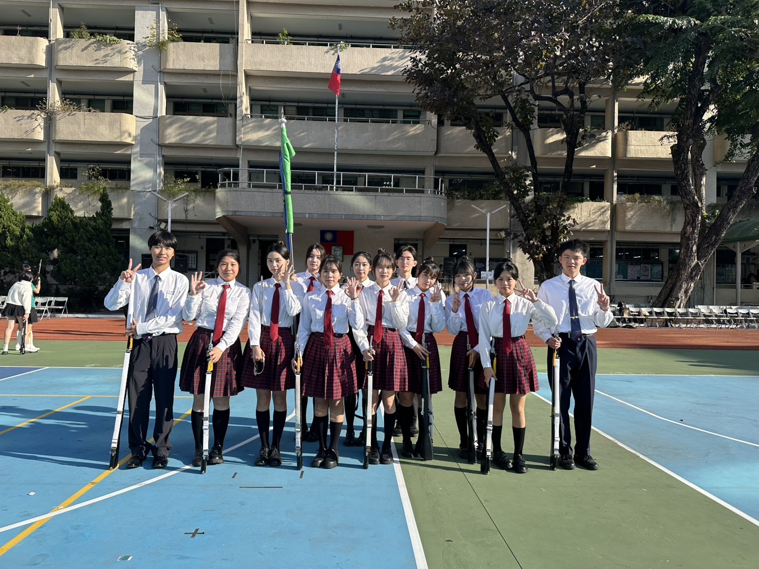 2026.02.12國立斗六高級中學綠城儀隊受邀參加臺中女中儀隊第63屆成果發表會